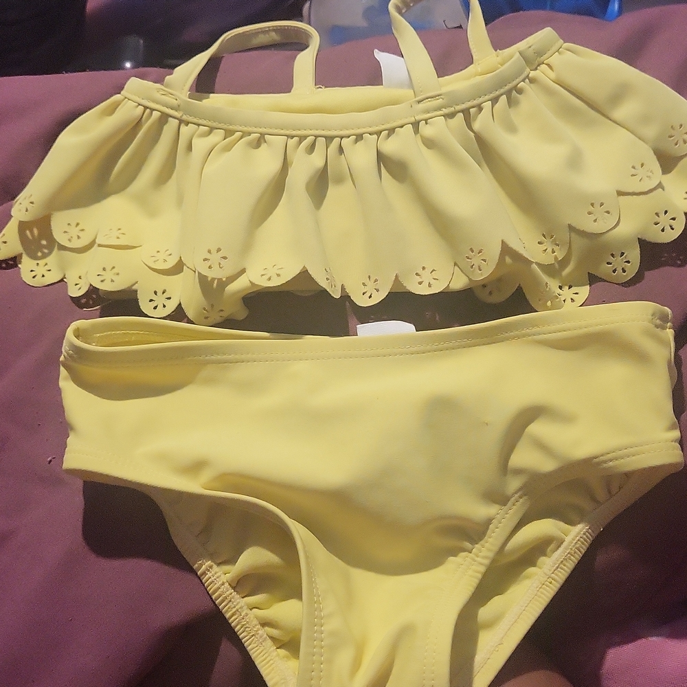 Gently 2T yellow swim suit